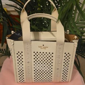 kate spade Cream Tote Bag